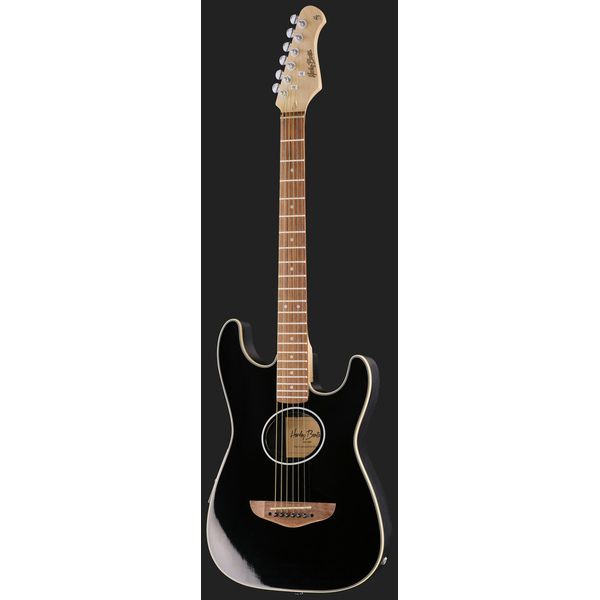 Harley Benton ST-Acoustic Black