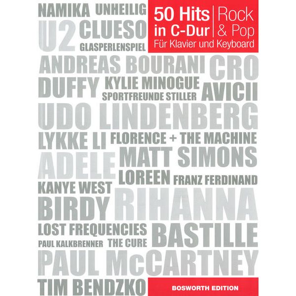 Bosworth 50 Hits in C-Dur Rock & Pop 1