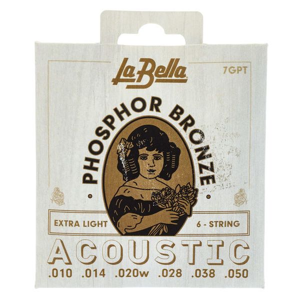 La Bella 7GPT Phosphor Bronze XL