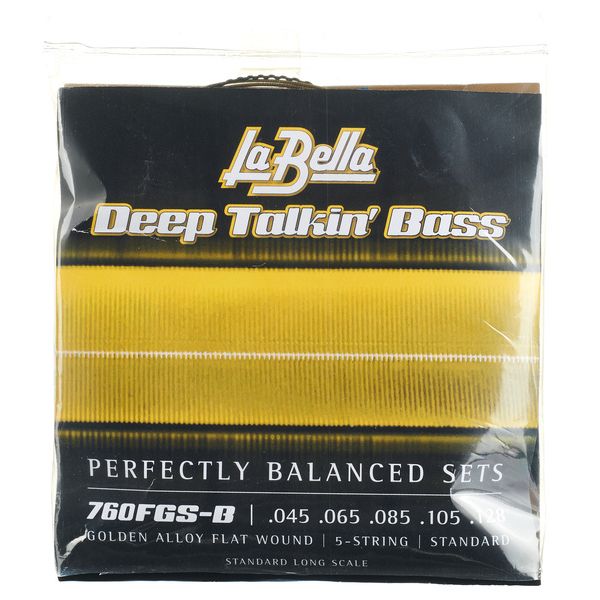 La Bella 760FGS-B DT'Bass Gold Flats