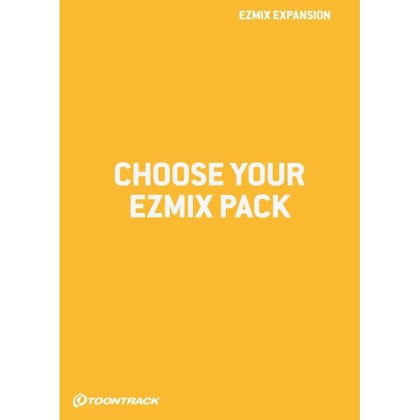 Toontrack EZmix-Pack Card