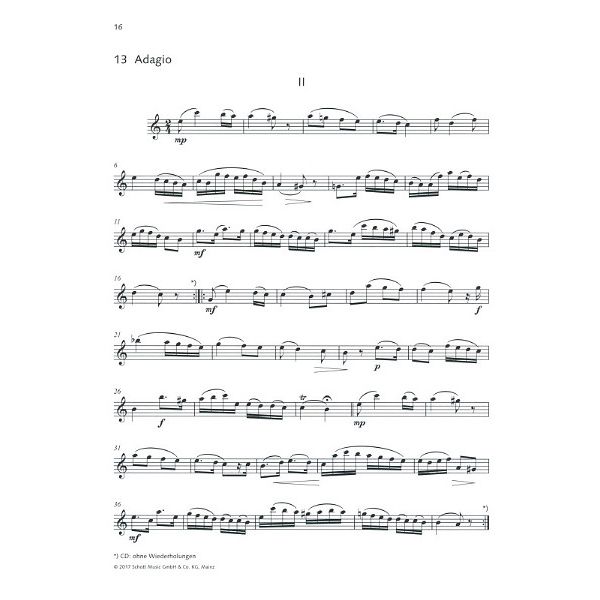 Schott Fröhliche Klarinette Konzert