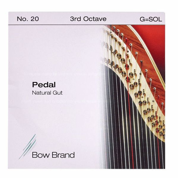 Bow Brand Pedal Natural Gut 3rd G No.20