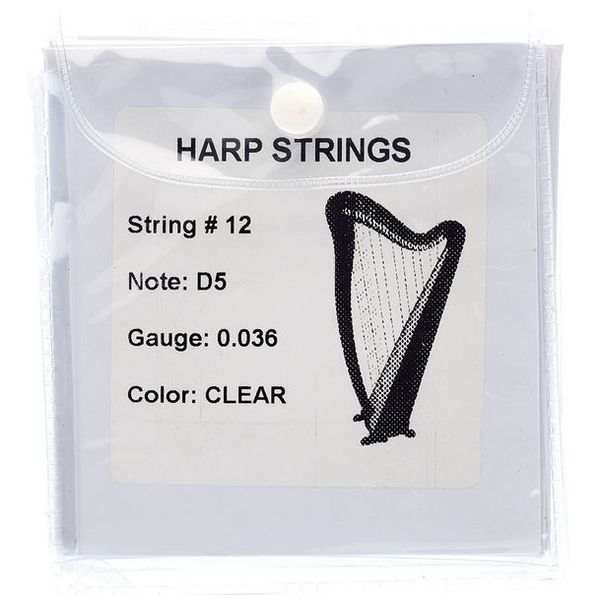 Thomann Strings for Roundback Harp 12