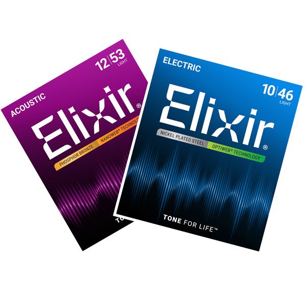 Elixir Acoustic/E-Guitar Bundle
