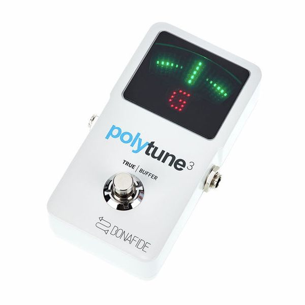 PEDALE ACCORDEUR CHROMATIQUE POLYTUNE3NOIR TC ELECTRONIC - STAR MUSIK ET SON