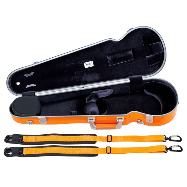 bam DEF2002XLO Violin Case Orange