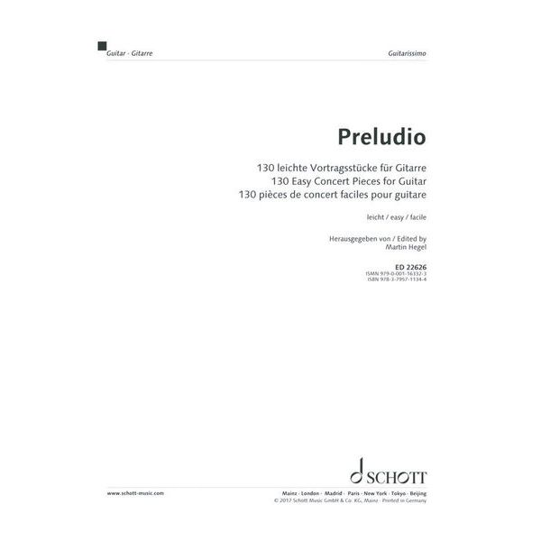 Schott Preludio Guitar