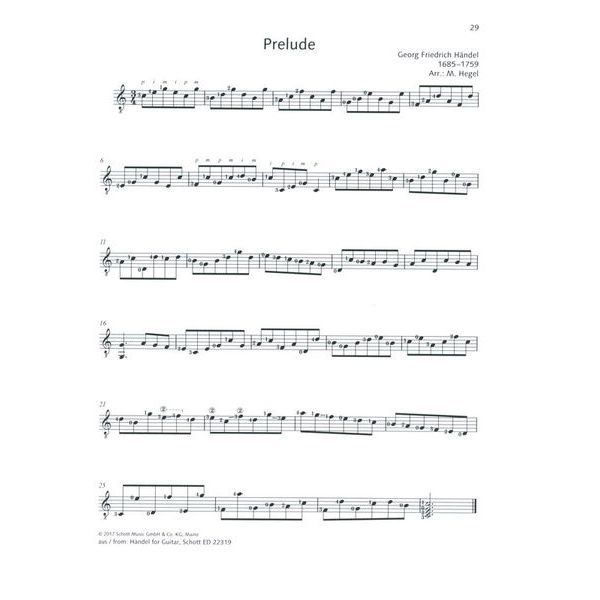 Schott Preludio Guitar