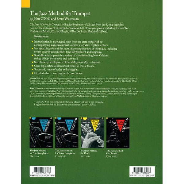 Schott Jazz Method Trumpet