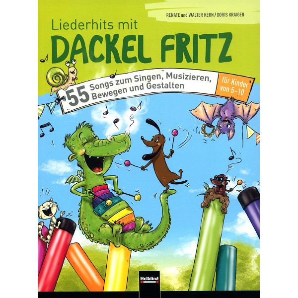 Helbling Verlag Liederhits mit Dackel Fritz