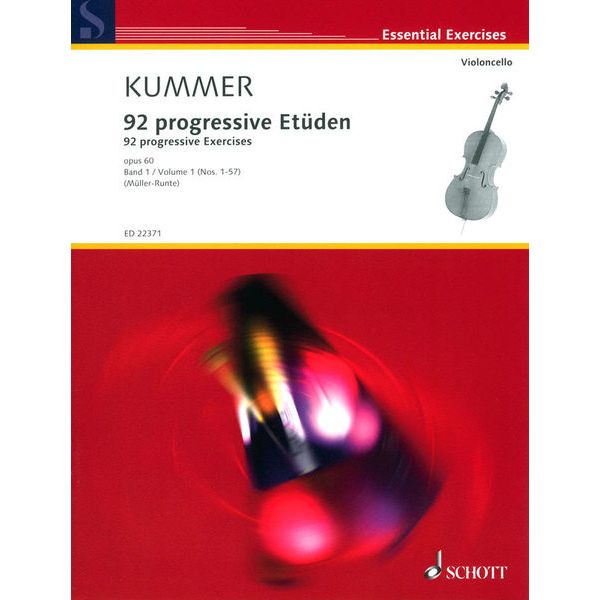 Schott 92 progressive Etüden