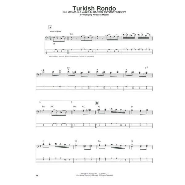 Hal Leonard Classical Themes For E-Bass