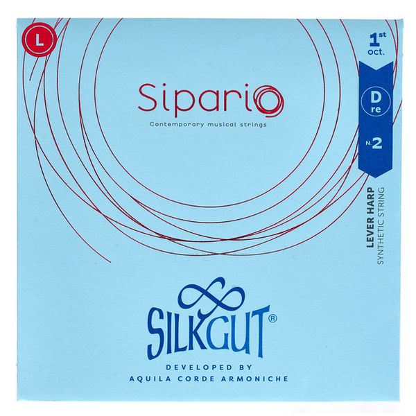 Sipario Silkgut 1st D Harp String No.2