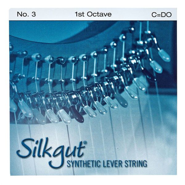 Bow Brand Silkgut 1st C Harp String No.3