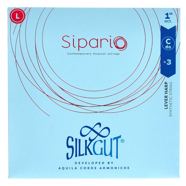 Sipario Silkgut 1st C Harp String No.3