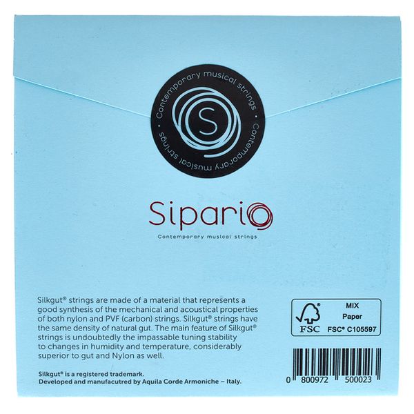 Sipario Silkgut 1st C Harp String No.3