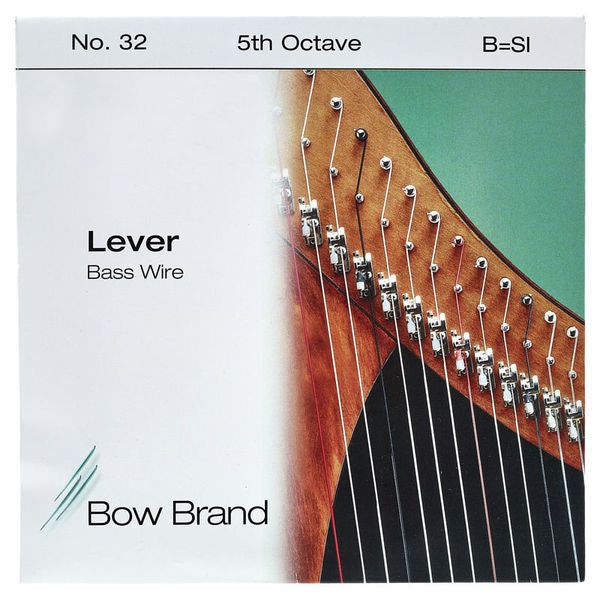 Bow Brand BW 5th B Harp Bass Wire No.32