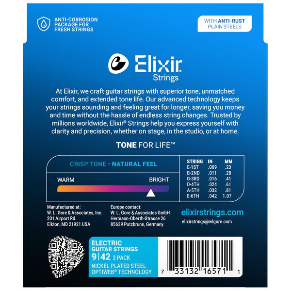 Elixir Optiweb 19002 Super Light 3P