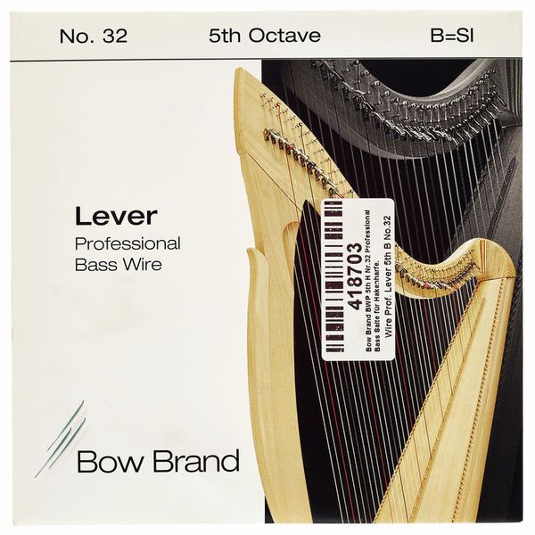 Bow Brand BWP 5th B Harp Bass Wire No.32