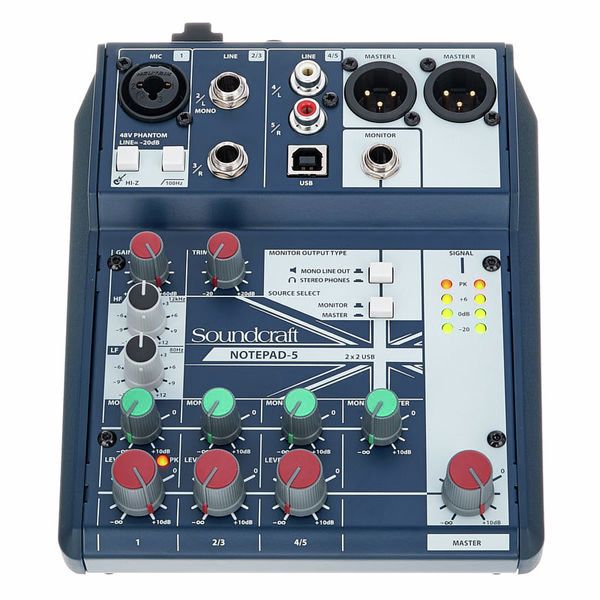 Soundcraft Notepad-5