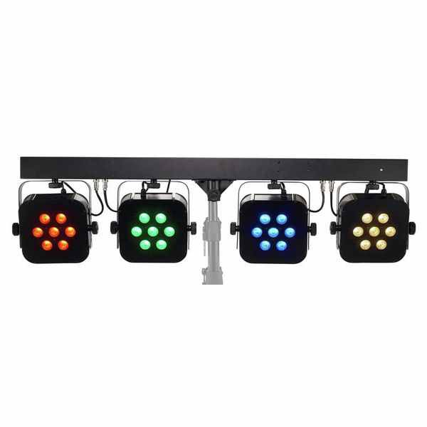 Stairville Stage Quad LED RGB WW Bundle