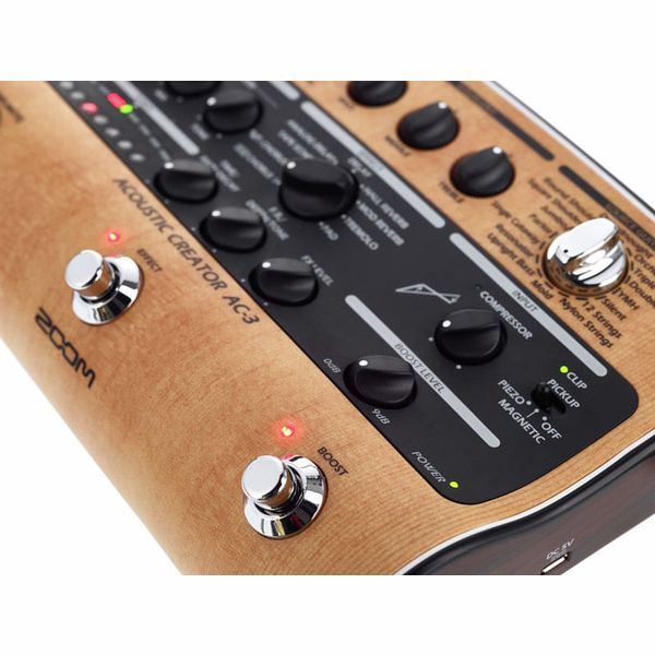 Zoom AC3 Acoustic Guitar FX – Thomann UK