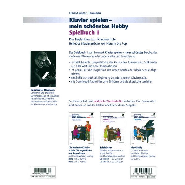 Schott Klavier Hobby Spielbuch 1