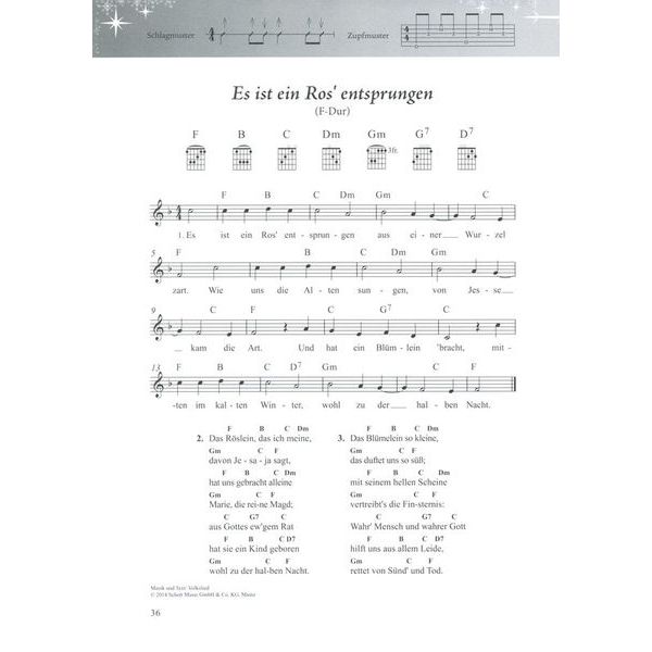 Schott Weihnachtslieder Gitarre XXL