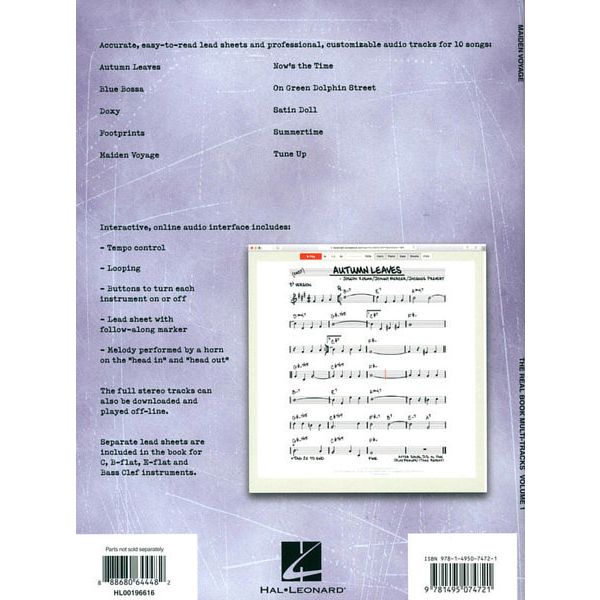 Hal Leonard Real Book 1 C European – Thomann Elláda