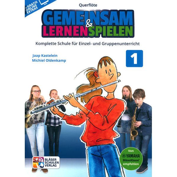 Bläser-Schulen-Verlag Gemeinsam Lernen 1 Flute
