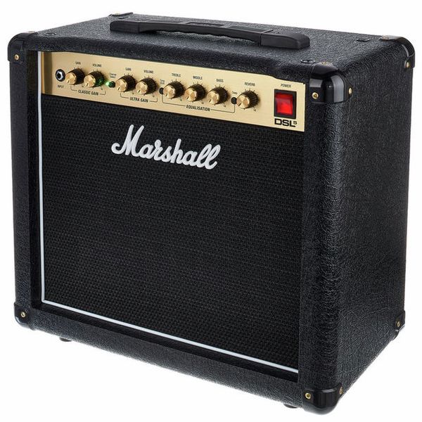 MARSHALL DSL5 COMBO Ampli guitare 5w Tout Lampes