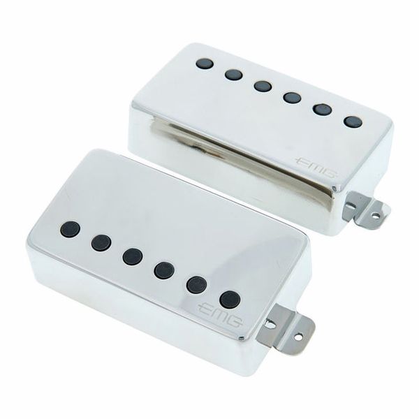 SOLD EMG 57/66 Humbucker Set, Brushed Chrome, 48% OFF