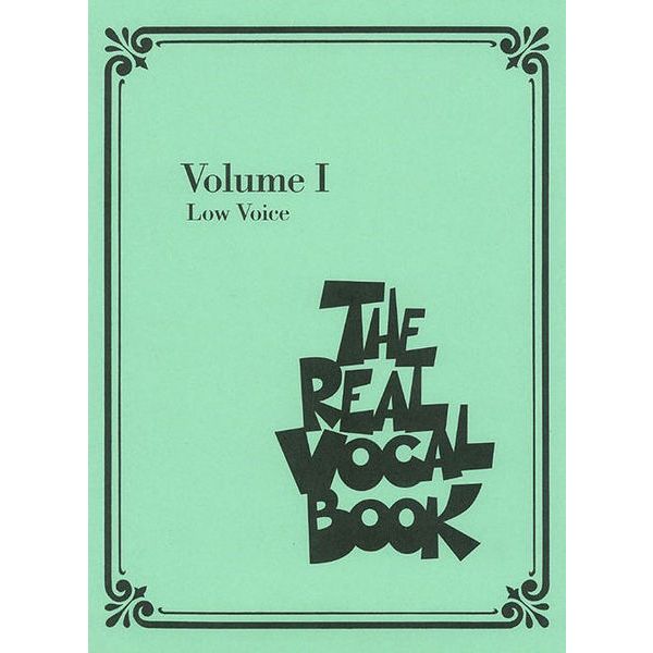 Hal Leonard Real Vocal Book 1 Low Voice