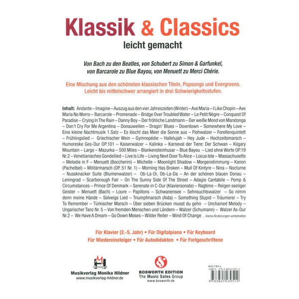 Bosworth Klassik und Classics