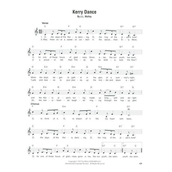 Hal Leonard Strum Together Celtic Songs