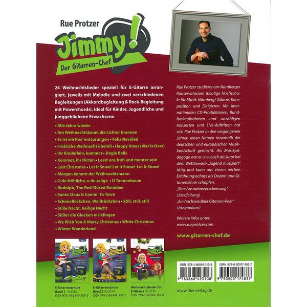 Edition Dux Jimmy! Weihnachtslieder