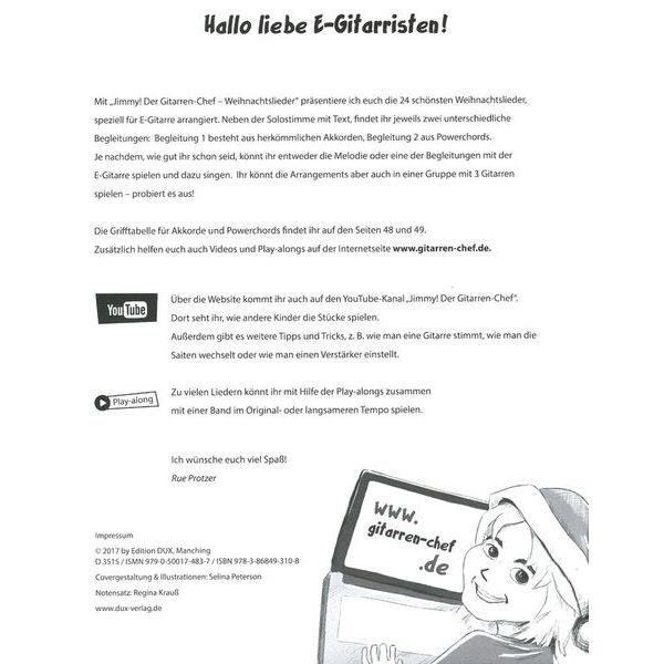 Edition Dux Jimmy! Weihnachtslieder