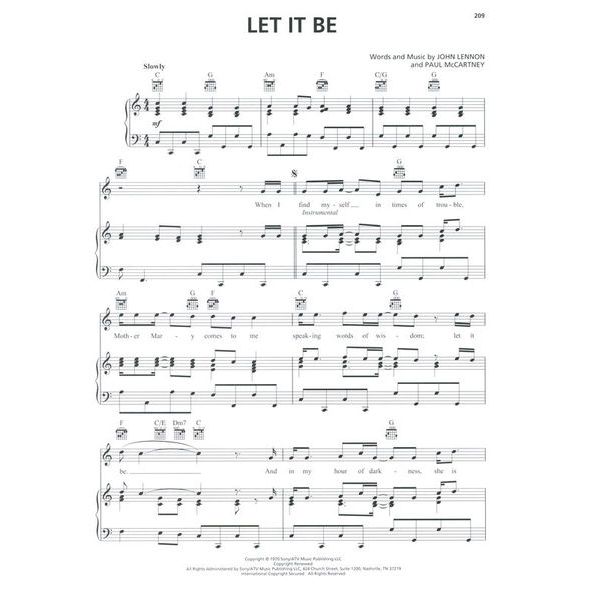 Hal Leonard The Beatles Sheet Music