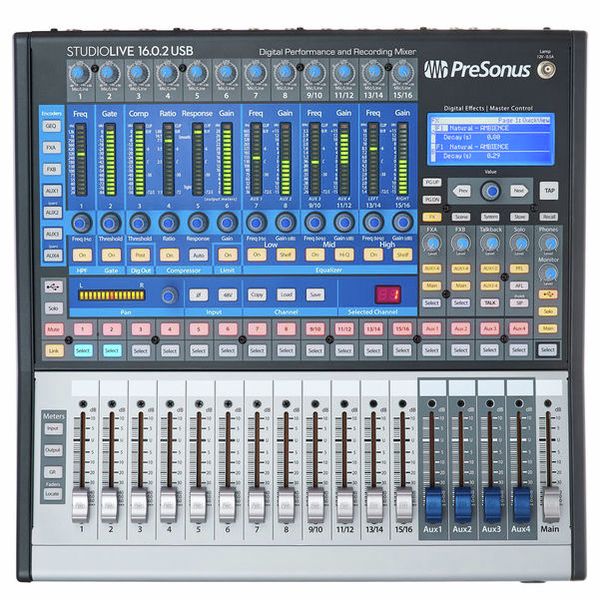 PreSonus StudioLive 16.0.2 USB Performance & Recording Digital