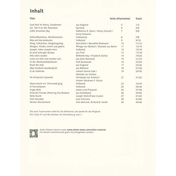 Schott Mauz Fröhliche Weihnacht