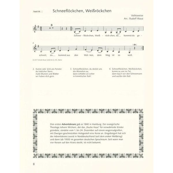 Schott Mauz Fröhliche Weihnacht