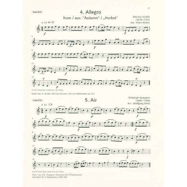Schott Easy Concert Pieces Clarinet 1