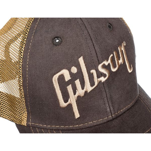 Gibson Baseball Cap Faded Denim