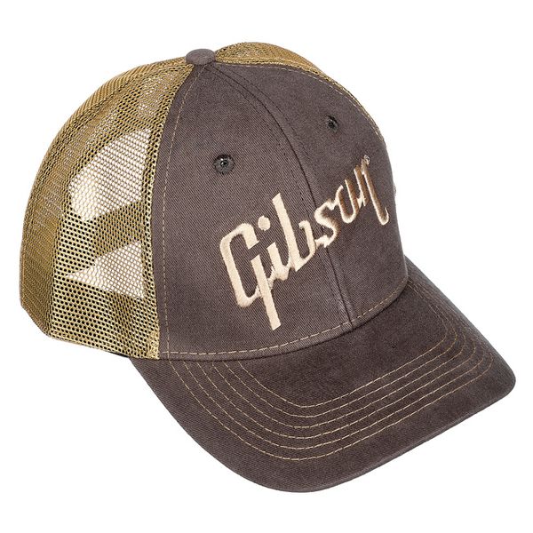 Gibson Baseball Cap Faded Denim