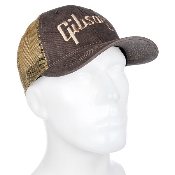Gibson Baseball Cap Faded Denim