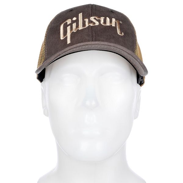 Gibson Baseball Cap Faded Denim