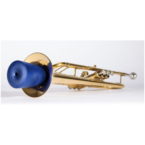 Vhizzper Warm Up Mute Trumpet Blue