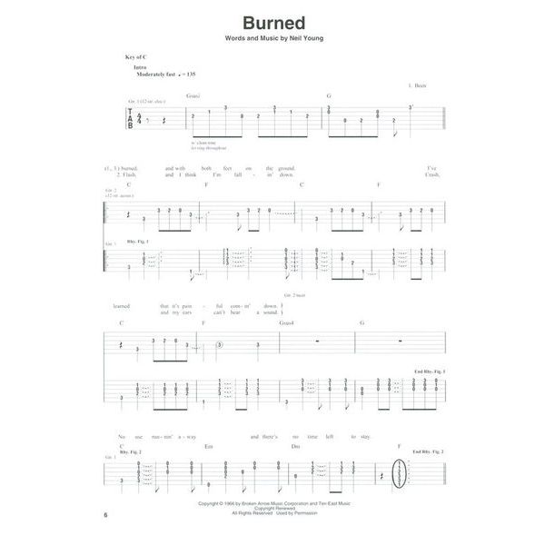Hal Leonard Neil Young Decade