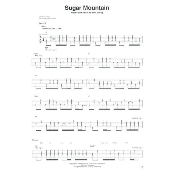 Hal Leonard Neil Young Decade